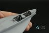 Quinta Studio QDS-48373 F/A-18F late / EA-18G 3D-Printed & coloured Interior on decal paper (Hobby Boss) (small version) 1/48